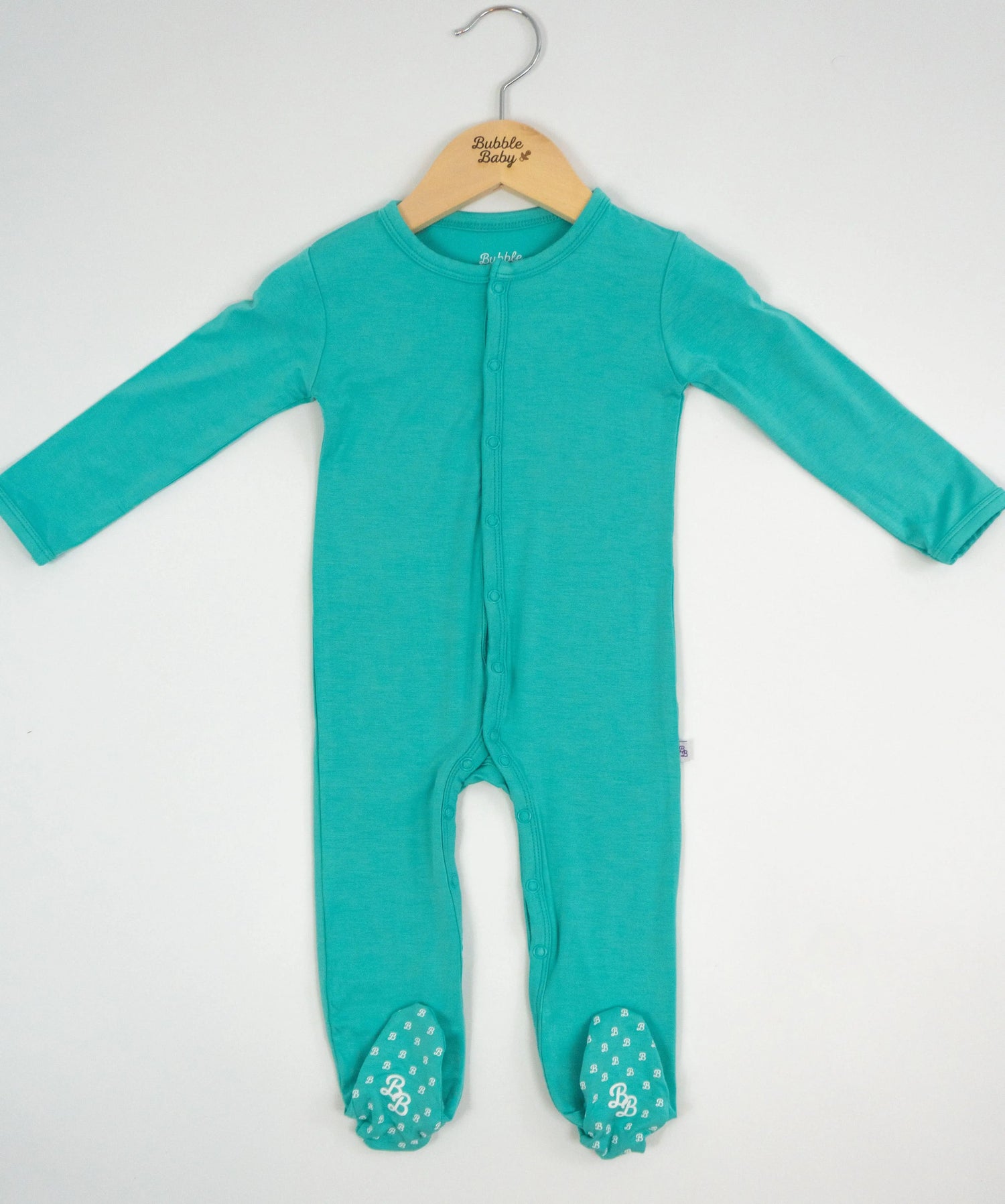 Bubble Baby Turquoise | Snap Footie - 