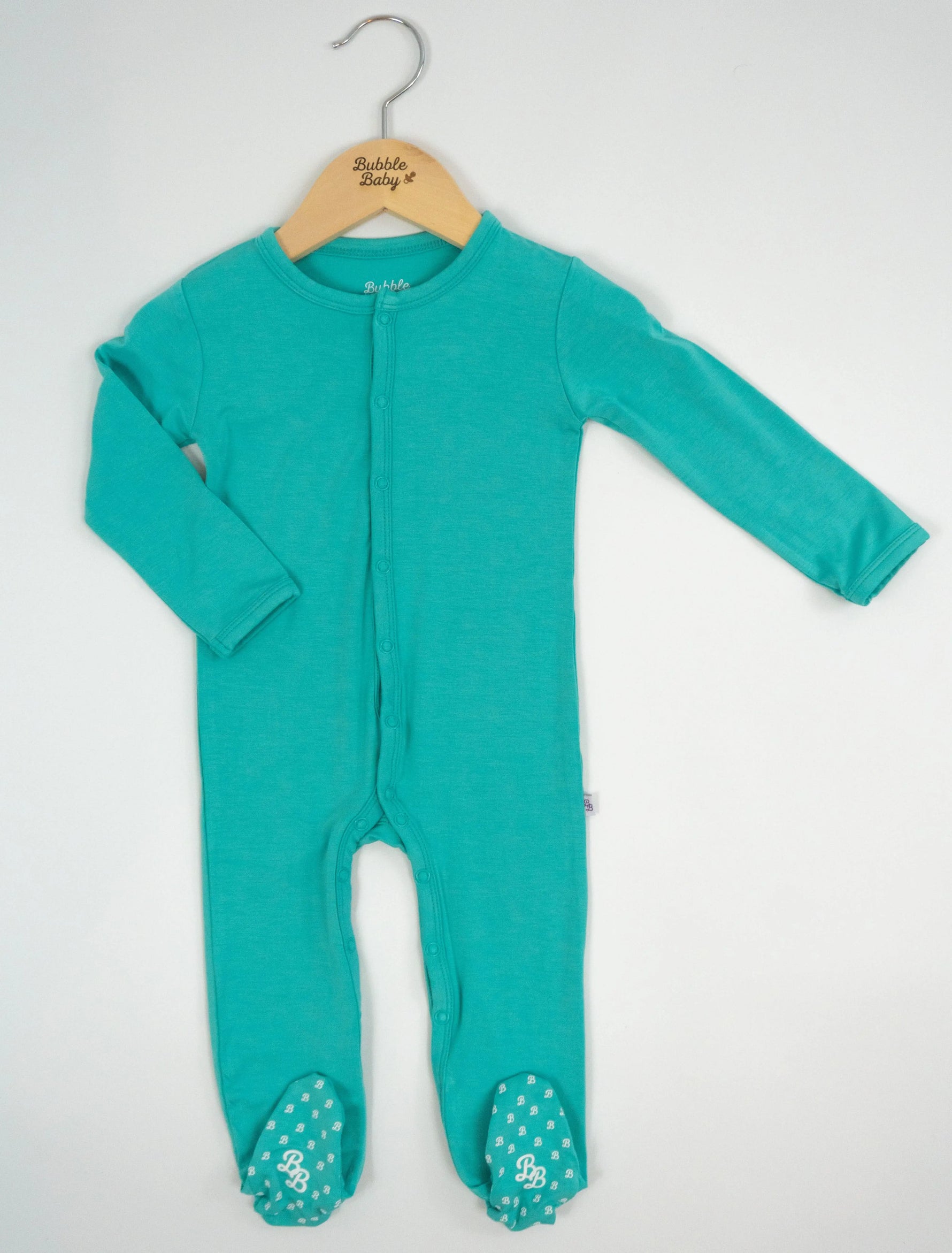 Bubble Baby Turquoise | Snap Footie - 