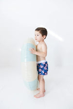 Charlie Lou Baby Twilight Blossoms Floral Swim Shorts For Boys Quick Dry - Apparel & Accessories > Clothing > Swimwear > Boardshorts swim shorts