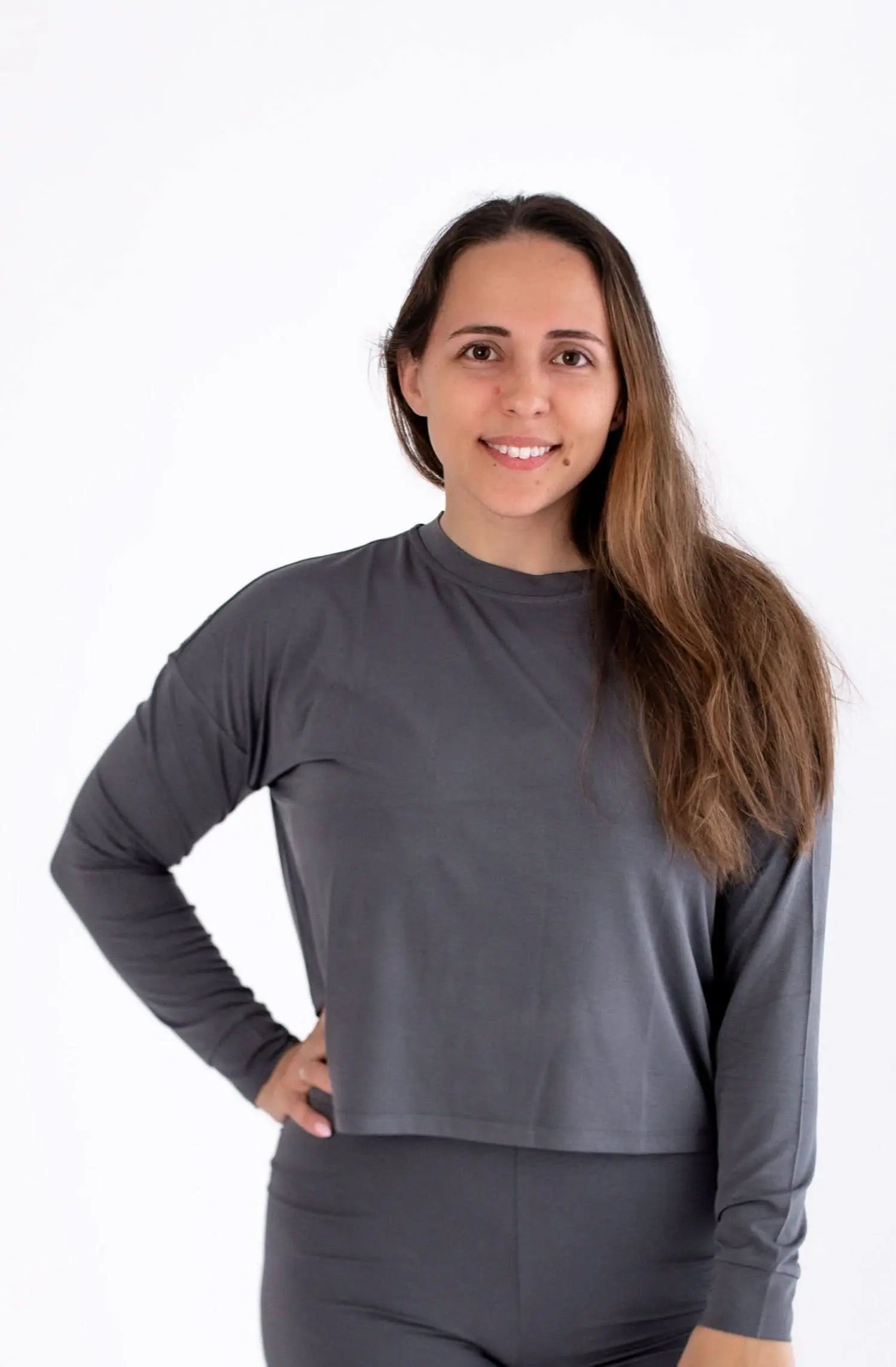 Twilight | Adult Long Sleeve Lounge Top - Sleeve, Shoulder, Neck, Fashion, Elbow | Everetts Place