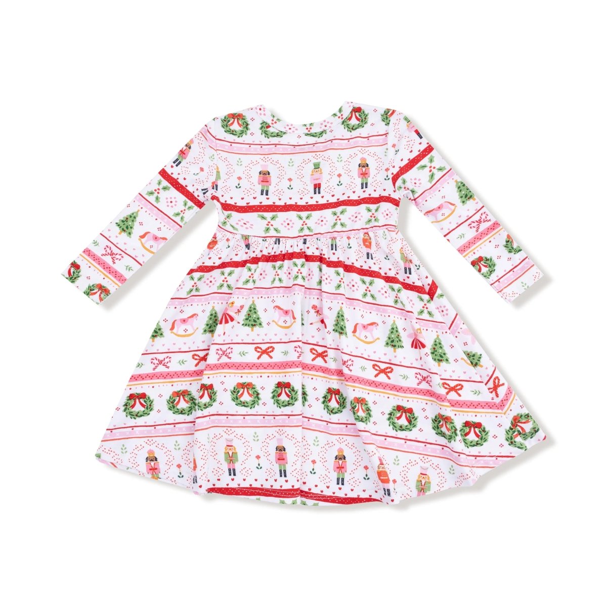 Twirly Long Sleeve Dress - Everetts Place Boutique - 