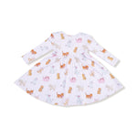 Angel Dear Twirly Long Sleeve Dress Soft Bamboo Viscose For Playdates - Apparel & Accessories > Clothing > Baby & Toddler Clothing > Baby & Toddler Dresses 544