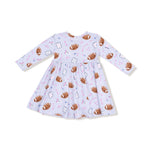 Angel Dear Twirly Long Sleeve Dress for Girls Soft Bamboo Viscose Cozy Playdate Outfit - Apparel & Accessories > Clothing > Baby & Toddler Clothing > Baby & Toddler Dresses 544