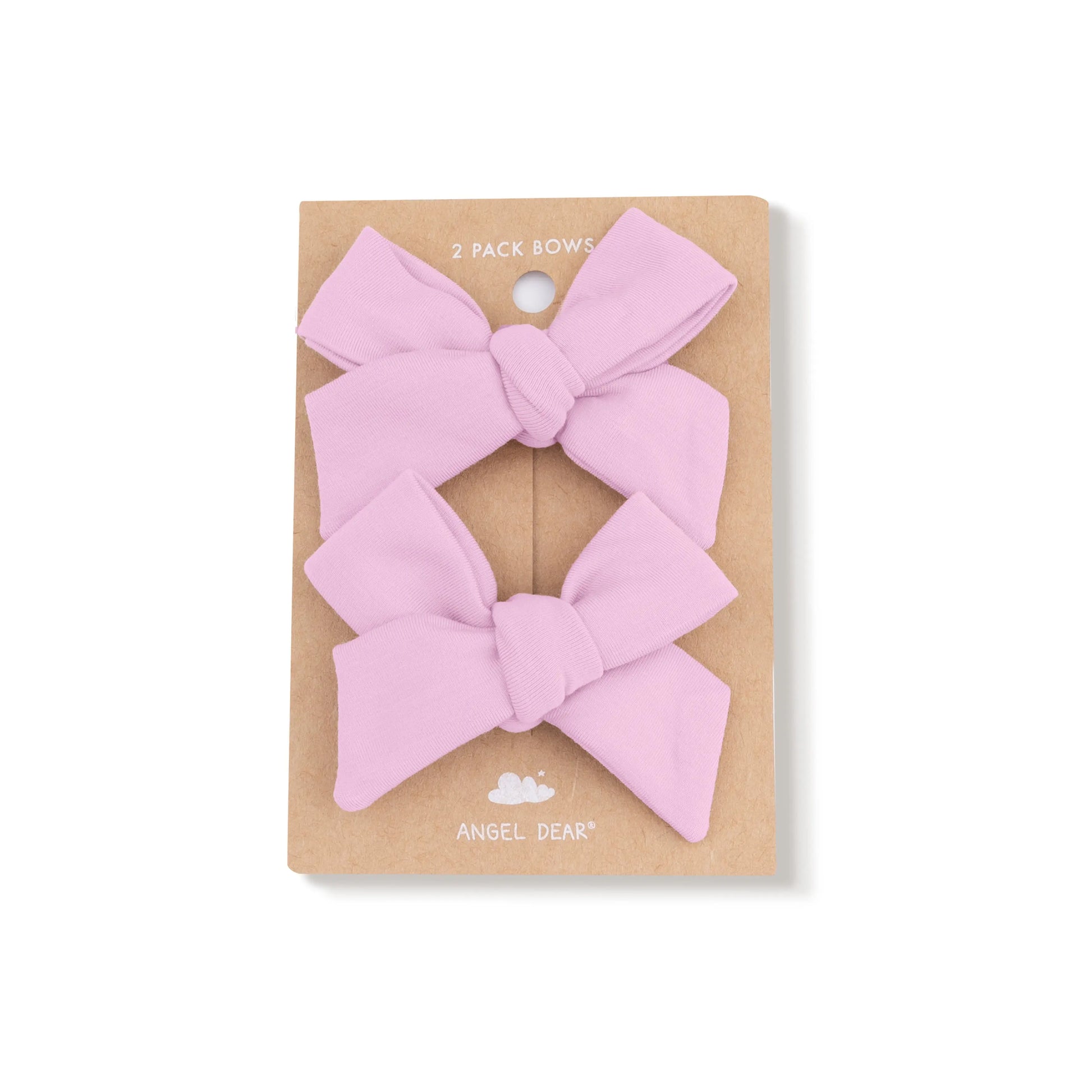 Two Pack Bow Clips Tiny Bows For Little Baby Accessory Angel Dear Everetts Place: Online Boutique