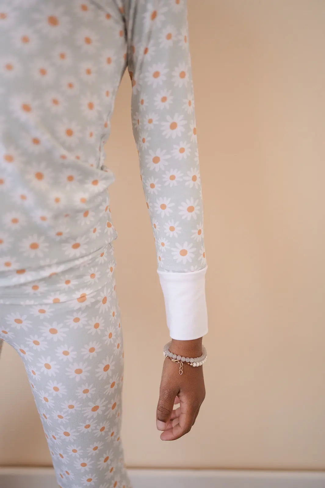 Harp Angel Boutique Soft Bamboo Pajama Set with Floral Design for Kids' Comfortable Sleep - Apparel & Accessories > Clothing > Baby & Toddler Clothing > Baby & Toddler Sleepwear Two-Piece Sets