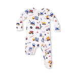 Angel Dear Two Way Zipper Footie For Babies Soft Bamboo Fabric - Apparel & Accessories > Clothing > Baby & Toddler Clothing > Baby & Toddler Sleepwear 651