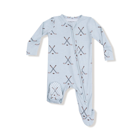 Two Way Zipper Footie Soft Baby Sleepwear By Angel Dear Angel Dear Everetts Place: Online Boutique