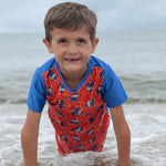 Smart Bottoms UPF 50+ Rash Guards - Make A Splash - 