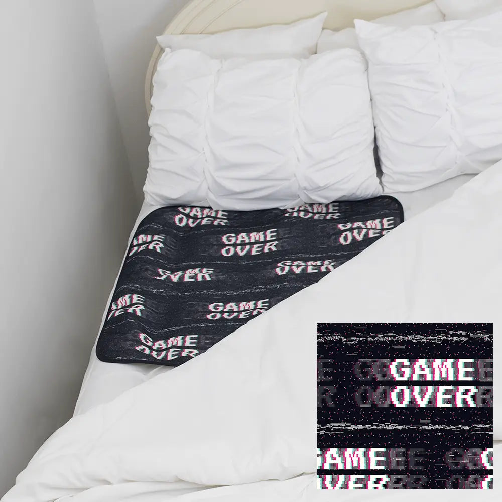 Mattress Pad - Game Over - Linens, Bed sheet, Bedding, Duvet, Bedroom | Everetts Place