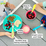Ultimate Mealtime Bundle for Toddlers 19 Piece Dining Set 321 Grow Everetts Place: Online Boutique