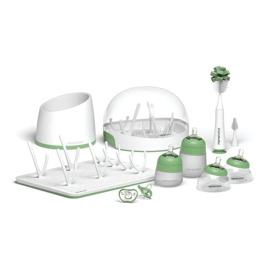 Ultimate Newborn Baby Bottle Feeding Set Nanobébé