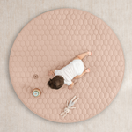 Ultra Soft Plush Blush Baby Play Mat With Non Slip Bottom Comfy Cubs Everetts Place: Online Boutique