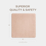 Ultra Soft Plush Blush Baby Play Mat With Non Slip Bottom Comfy Cubs Everetts Place: Online Boutique