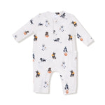 Angel Dear Uni Romper Cozy Cutie with Henley Neckline for Fall and Winter - Apparel & Accessories > Clothing > Baby & Toddler Clothing > Baby One-Pieces 106