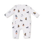 Angel Dear Uni Romper Cozy Cutie with Henley Neckline for Fall and Winter - Apparel & Accessories > Clothing > Baby & Toddler Clothing > Baby One-Pieces 106