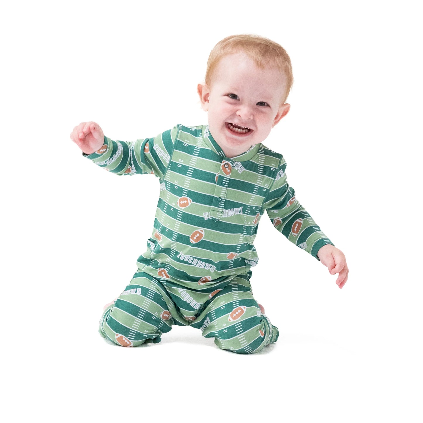 Uni Romper Cozy Cutie with Henley Neckline for Fall and Winter Angel Dear Everetts Place: Online Boutique