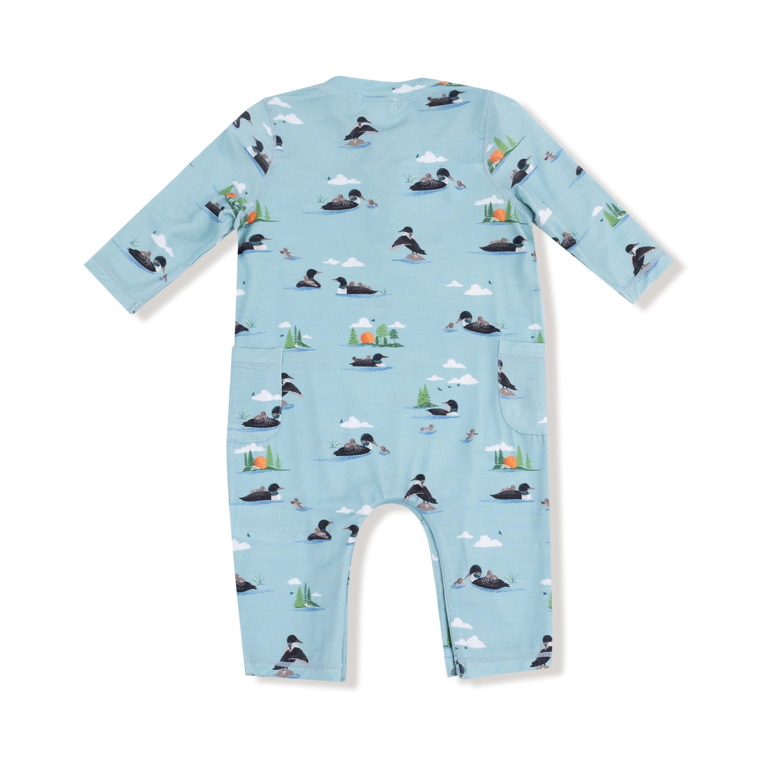 Angel Dear Uni Romper Cozy Henley Neckline for Fall and Winter - Apparel & Accessories > Clothing > Baby & Toddler Clothing > Baby One-Pieces 106