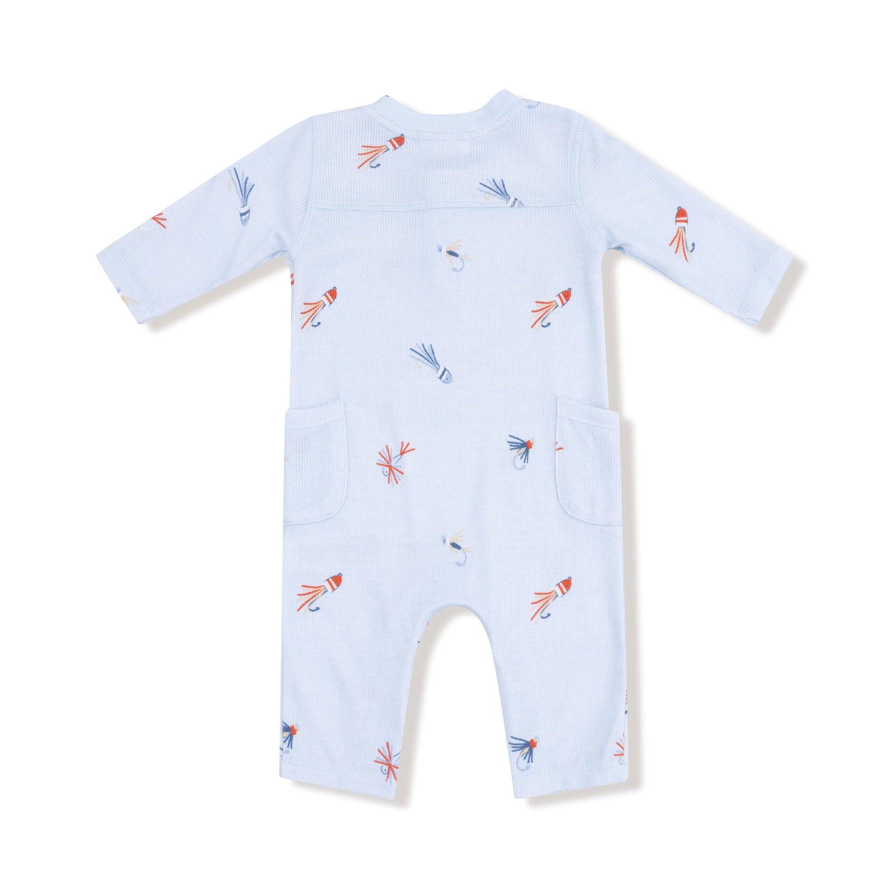 Angel Dear Uni Romper Cozy Henley Neckline for Fall and Winter - Apparel & Accessories > Clothing > Baby & Toddler Clothing > Baby One-Pieces 106