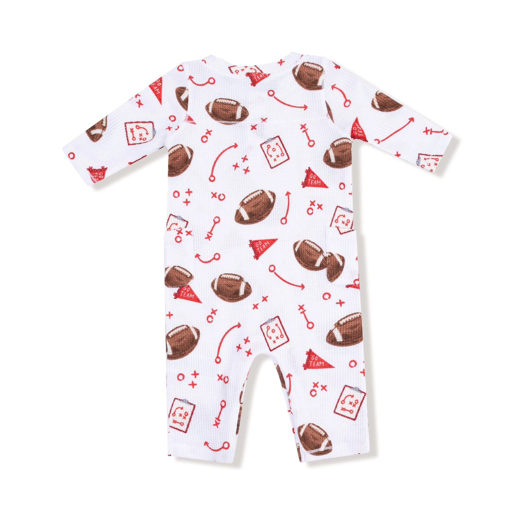 Angel Dear Uni Romper Henley Neck Baby Outfit For Fall And Winter - Apparel & Accessories > Clothing > Baby & Toddler Clothing > Baby One-Pieces 106