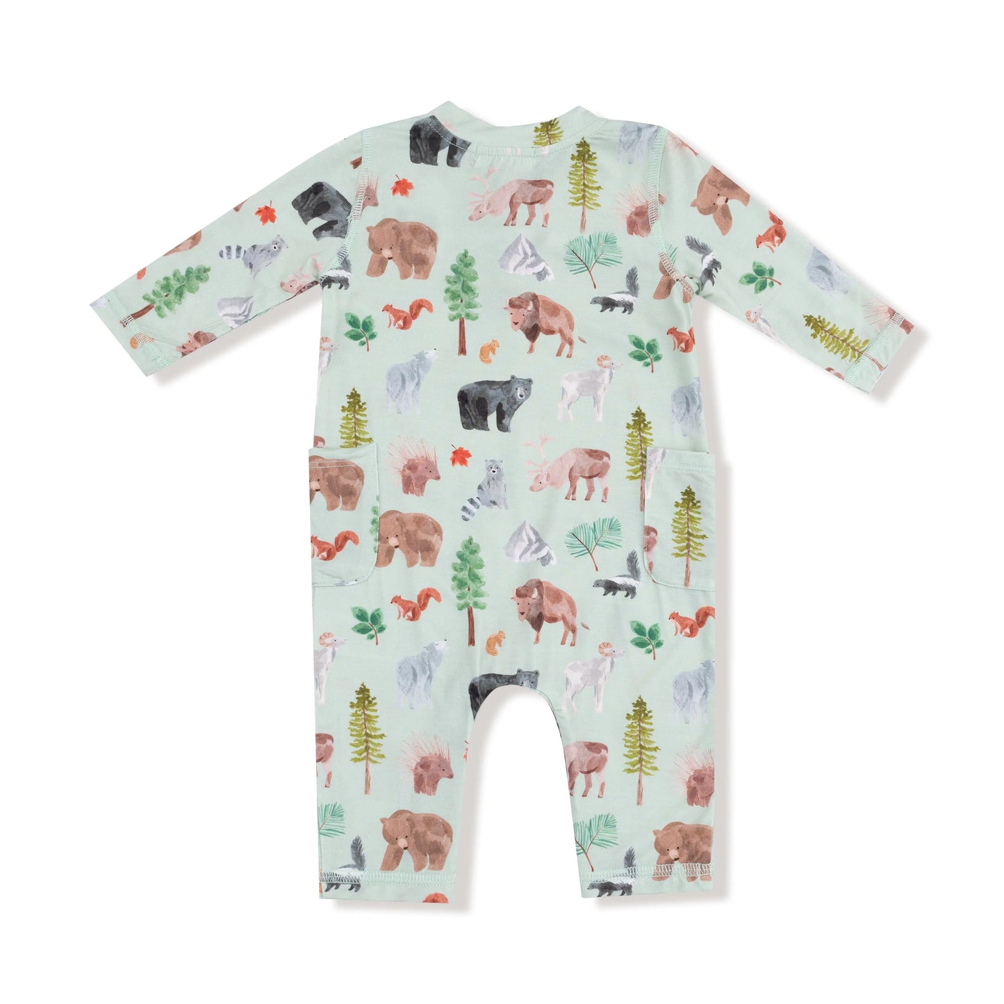 Uni Romper With Henley Neckline For Fall And Winter Baby Angel Dear Everetts Place: Online Boutique