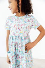 Mila & Rose ® Unicorn Queen S/S Pocket Twirl Dress - 