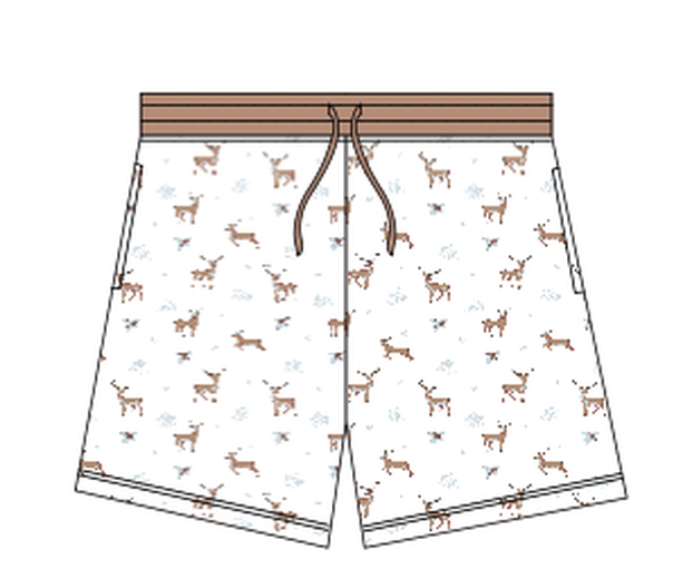 Reindeer | Adult Lounge Shorts