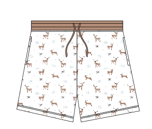 Reindeer | Adult Lounge Shorts