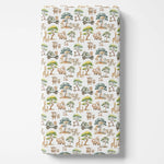 Honey Lemonade Soft Fitted Crib Sheet with Safari Adventure Design for Baby Nursery - Home & Garden > Linens & Bedding > Bedding > Bed Sheets
