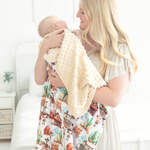 Honey Lemonade Premium Minky Blanket with Soft Western Pattern for Baby and Toddler - Baby & Toddler > Swaddling & Receiving Blankets > Receiving Blankets Baby Blanket