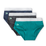 Feathers USA Cotton Briefs 3 Pack Tagless for Boys by Feathers USA at Everetts Place