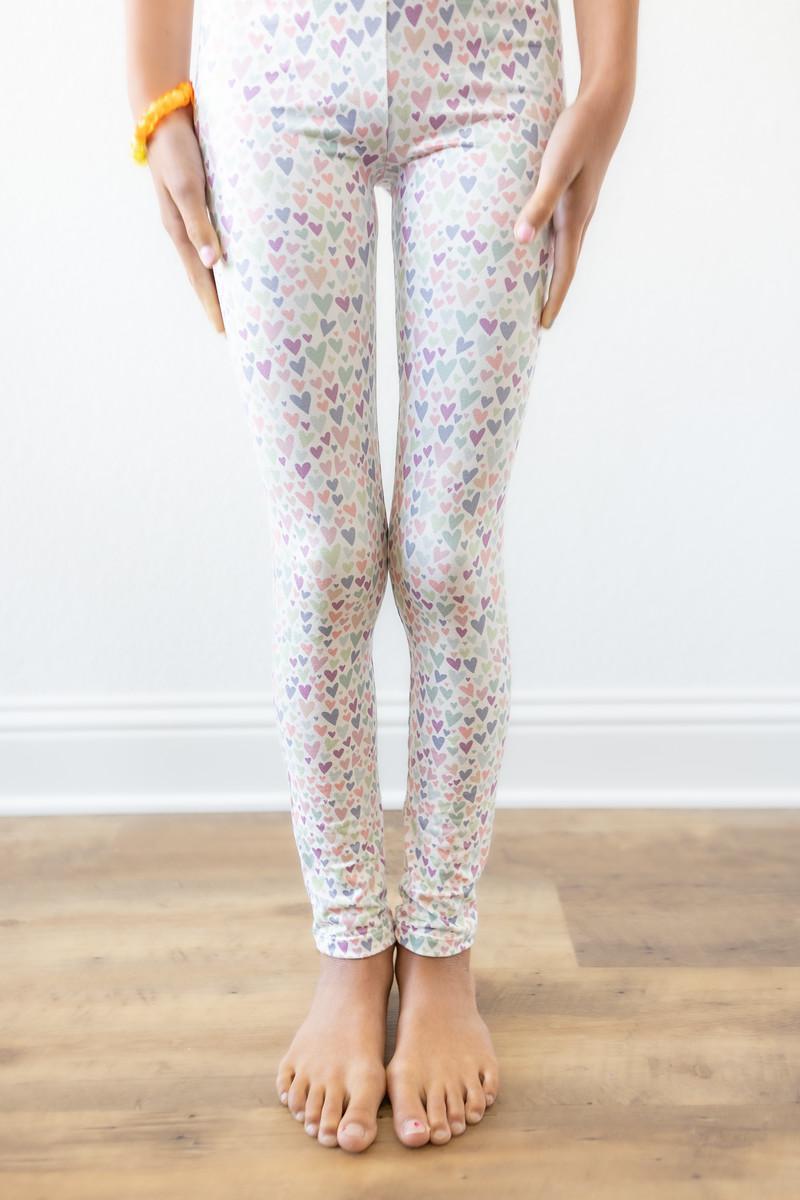 Soft organic cotton Mila & Rose One in a Million baby leggings
