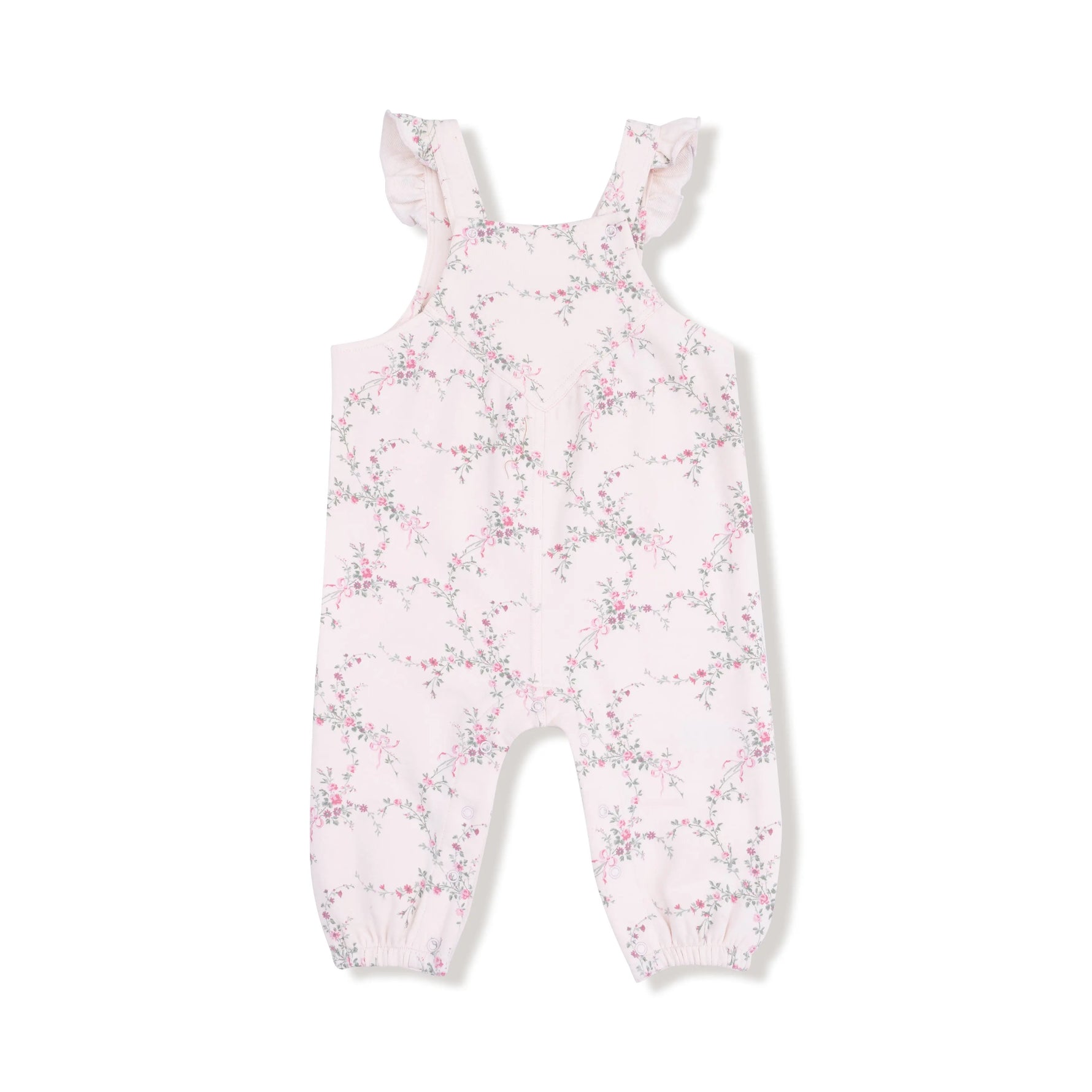 Angel Dear V Overalls With Elastic Cuffs Cozy French Terry For Kids - Apparel & Accessories > Clothing > Baby & Toddler Clothing > Baby & Toddler Outfits 903