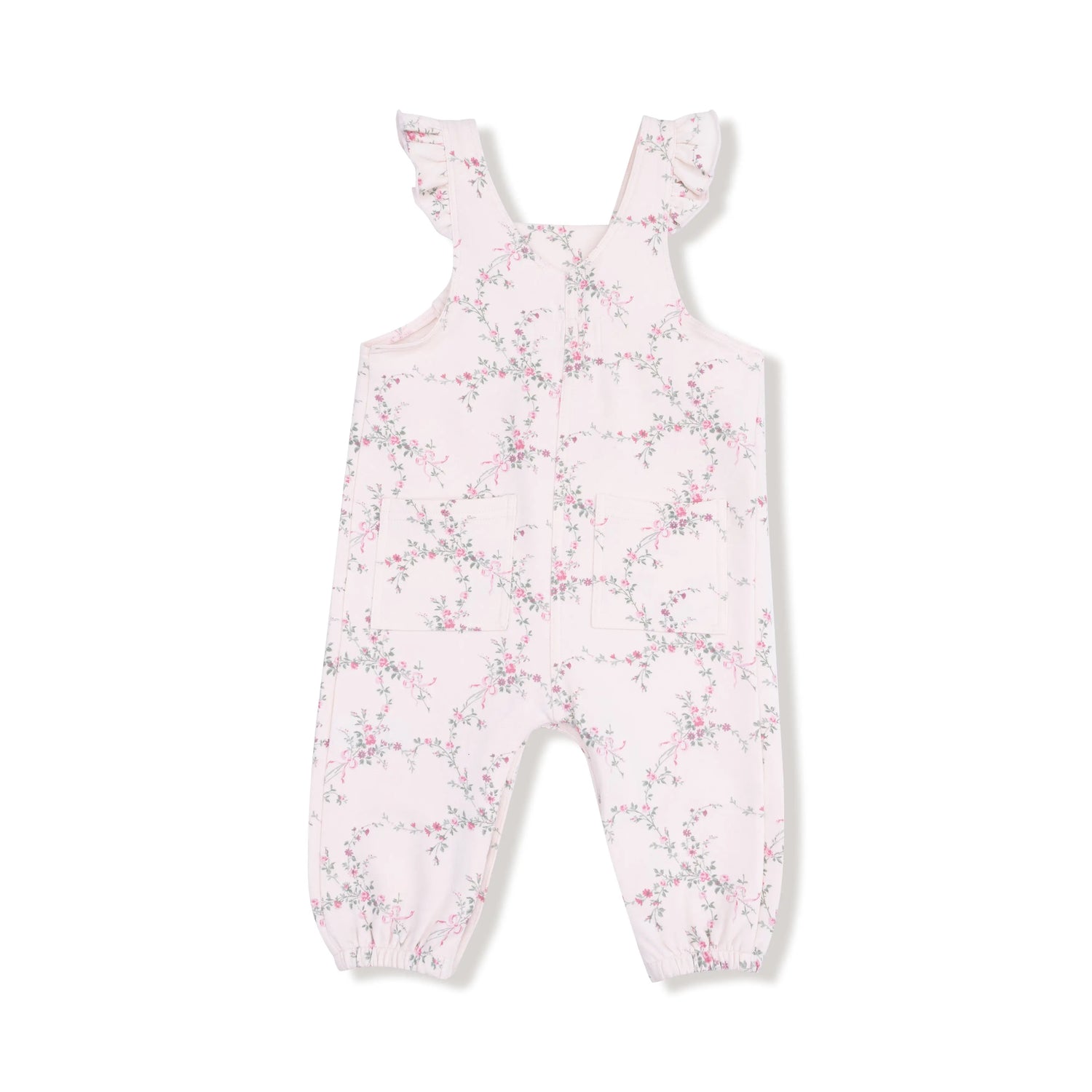 Angel Dear V Overalls With Elastic Cuffs Cozy French Terry For Kids - Apparel & Accessories > Clothing > Baby & Toddler Clothing > Baby & Toddler Outfits 903