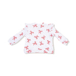 V Ruffle Top Angel Dear Everetts Place Boutique