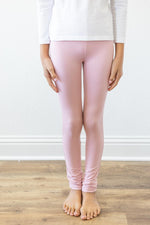 Mila & Rose organic baby Vintage Pink Leggings.