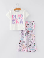 Rylee Faith Designs Valentines Day In My Swiftie Girl Era Top And Pants Set - Apparel & Accessories > Clothing > Outfit Sets Outfit