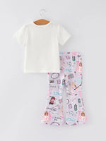Rylee Faith Designs Valentines Day In My Swiftie Girl Era Top And Pants Set - Apparel & Accessories > Clothing > Outfit Sets Outfit
