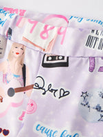 Rylee Faith Designs Valentines Day In My Swiftie Girl Era Top And Pants Set - Apparel & Accessories > Clothing > Outfit Sets Outfit