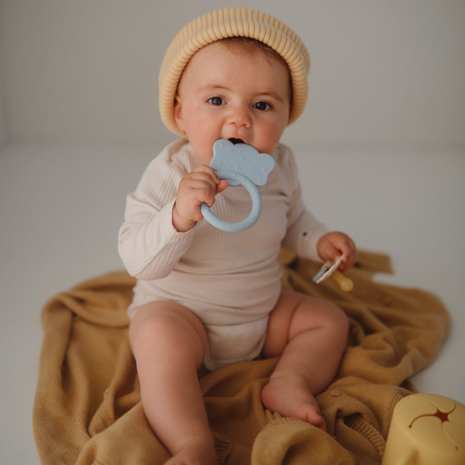 Sensory Animal Ring Teethers for Little Hands by Mushie