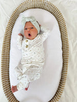 Little Joy Co. Vintage Blooms 2pc Bamboo Henley Pajamas For Kids Cozy - Apparel & Accessories > Clothing > Sleepwear & Loungewear > Pajamas