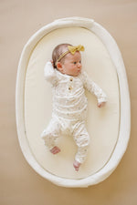 Little Joy Co. Vintage Blooms 2pc Bamboo Henley Pajamas For Kids Cozy - Apparel & Accessories > Clothing > Sleepwear & Loungewear > Pajamas