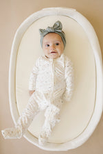 Little Joy Co. Vintage Blooms Romper - Bamboo Zippy for Babies Sleepwear - Apparel & Accessories > Clothing > Baby & Toddler Clothing > Baby One-Pieces