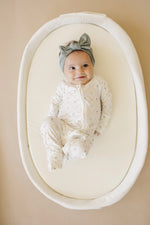 Little Joy Co. Vintage Blooms Romper - Bamboo Zippy for Babies Sleepwear - Apparel & Accessories > Clothing > Baby & Toddler Clothing > Baby One-Pieces