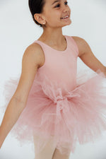 Vintage Pink Tank Tutu Leotard for Little Ballet Dancers Mila & Rose ® Everetts Place: Online Boutique