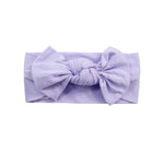 Violets Are Violet Knotted Bow For Baby Hair Accessories Sweet Bamboo Everetts Place: Online Boutique