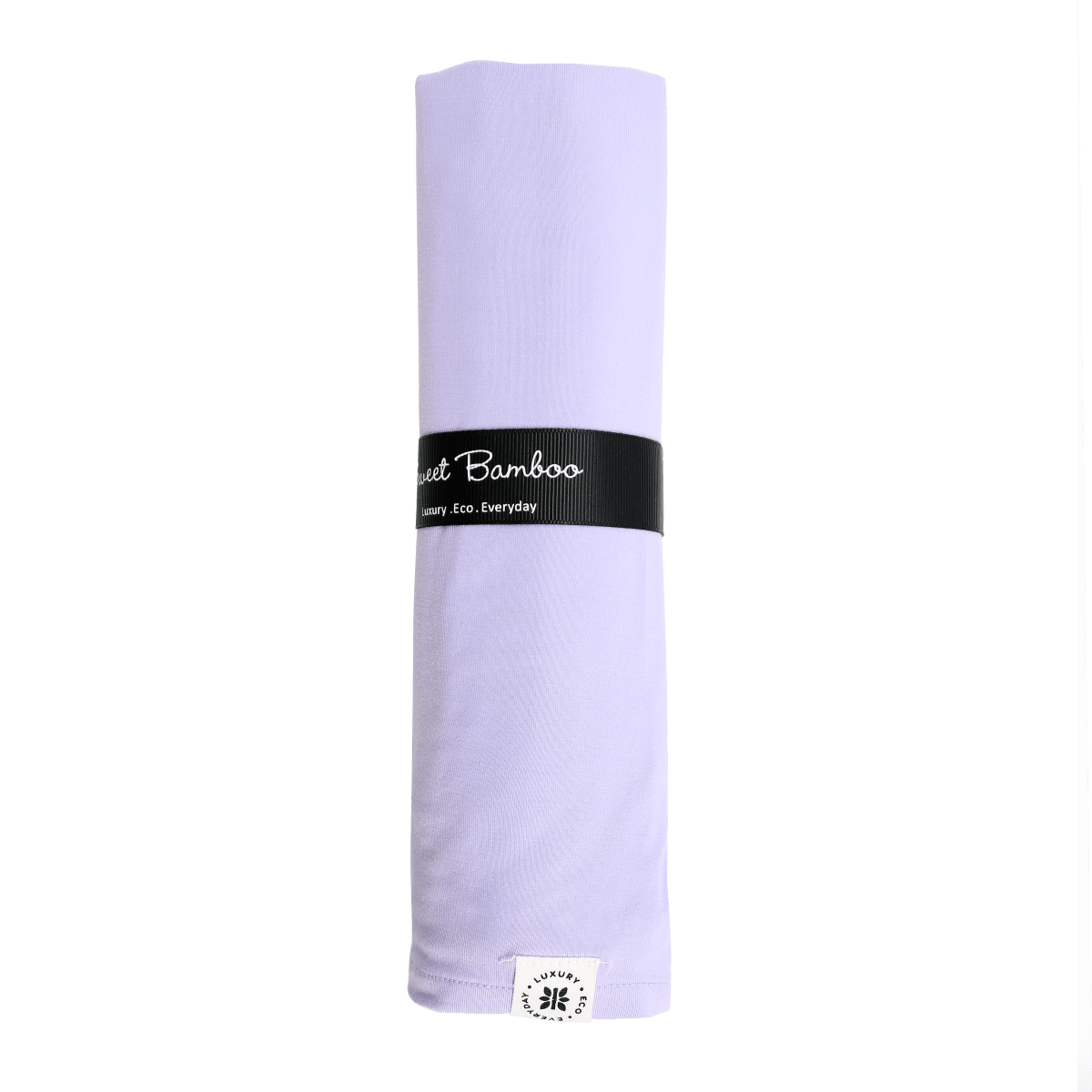 Sweet Bamboo Violets Are Violets Swaddle Baby Blanket Silky Soft - Everetts Place Boutique - 