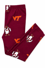 Virginia Tech Maroon Hokie Leggings by Mila & Rose ®