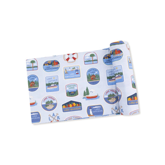 Viscose Bamboo Swaddle Blanket 45x45 Inches Angel Dear Angel Dear Everetts Place: Online Boutique
