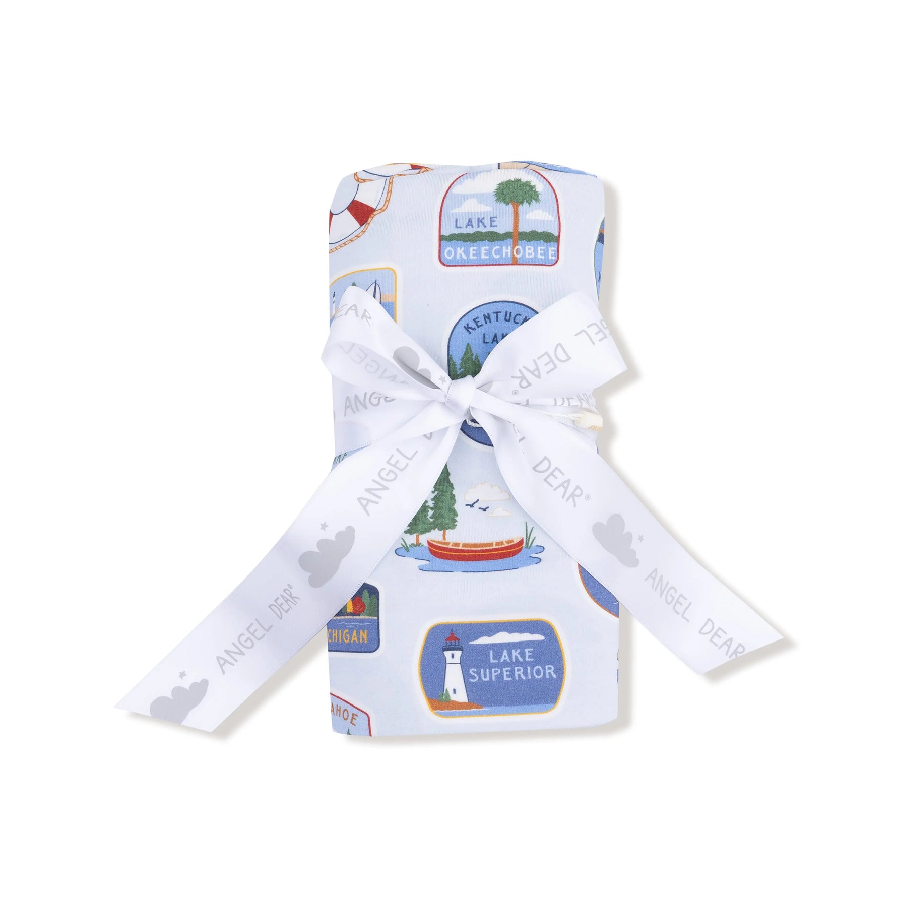 Angel Dear Viscose Bamboo Swaddle Blanket 45x45 Inches Angel Dear - Baby & Toddler > Swaddling & Receiving Blankets > Swaddling Blankets 476