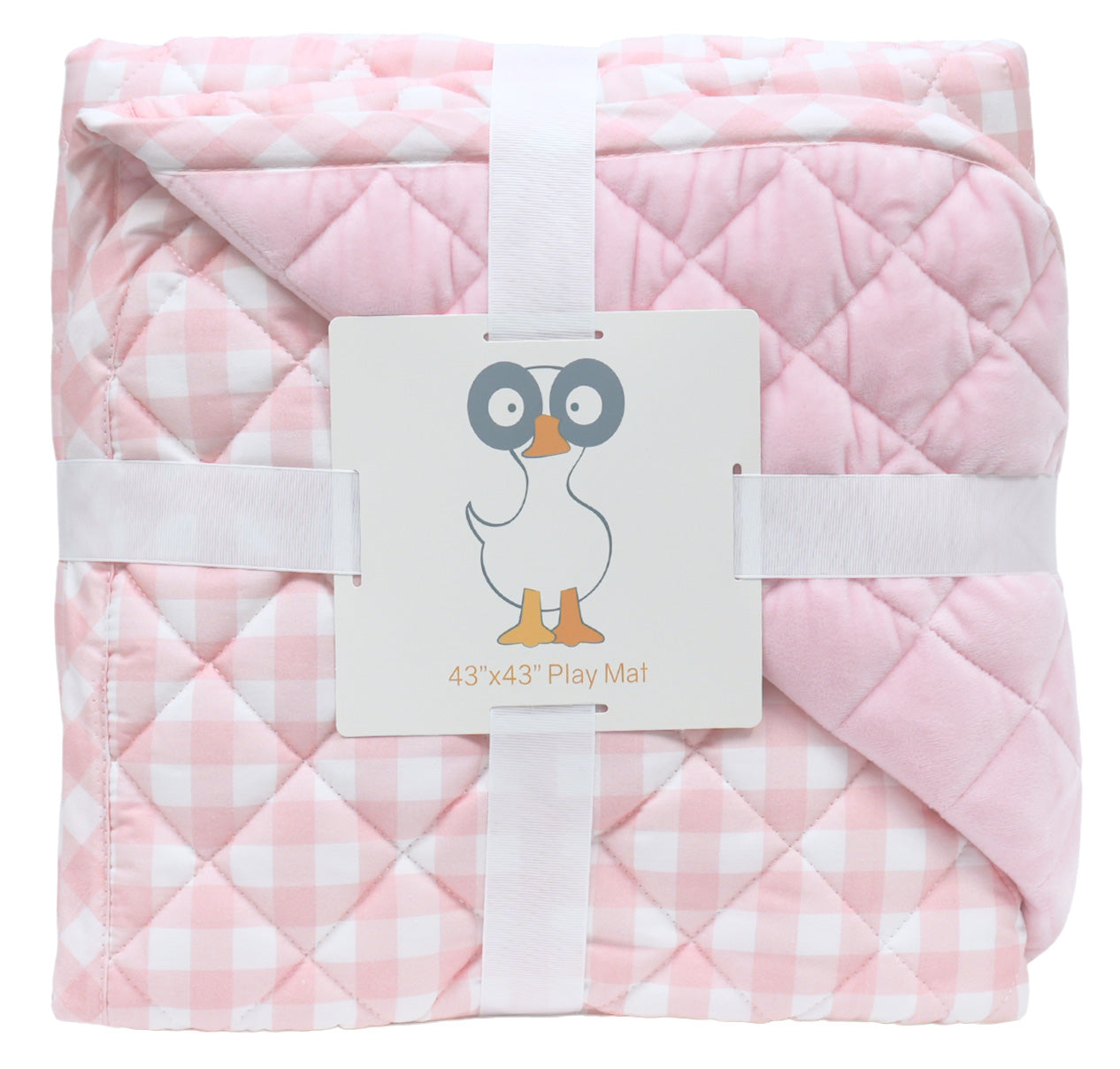 GooseWaddle Super Soft Cotton Reversible Quilted Baby Play Mats Goosewaddle® | Newborn Baby Blankets Toys Teethers Bibs & More